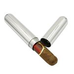 Stainless Steel Cigar Tube Case Holder Container