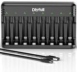 Dlyfull 8 Bay AA AAA Battery Charge