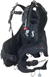 SCUBAPRO Hydros X Men's Scuba Diving BCD, Front-Adjustable with Balanced Power Inflator (BPI), Large, Includes White Color Kit
