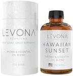 Levona Scent Essential Oil - Fresh Aroma for Home, Office, Hotel & Spa, Perfect in Humidifiers and Diffusers, Luxury Fragrance, with Mandarin Citrus & Grape Notes - 500ml/ 17 fl oz, Hawaiian Sunset