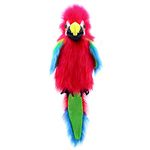 The Puppet Company - Large Birds - Amazon Macaw, Multi-colored, 45 centimeters