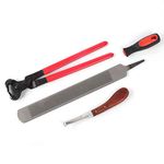 Farrier Tools, Hoof Nipper, Professional Rasp Hoof Cutter Set for Horses Medium Donkeys Large