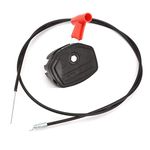 MOMOALA Universal 142cm 56inch Throttle Cable & Choke Lever compatible with Lawnmower Lawn Mower