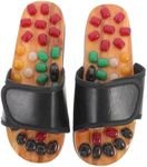 Milisten Massage Slippers Acupressure Reflexology Sandals Foot Massager Shoes Shiatsu Relax Sandals with Therapeutic Stone