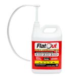 Flat Out Off Road Tire Sealant, Sportsman Formula, Prevents Flat Tires, Fix a Flat Tire, Seals Leaks, Contains Kevlar, 1 Gallon