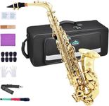 EASTROCK Alto Saxophone Gold E Flat