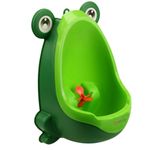 GOCART WITH G LOGO Pee Training Potty Training Urinal for for Toddler Boy (Green & Parrot)