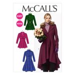 McCall's Pattern Company M6800 Misses'/Miss Petite Lined Coats, Belt, Detachable Collar and Hood Sewing Template, Size E5 (14-16-18-20-22)