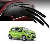 Car Elegance Car Rain Wind Door Visor Side Window Deflector for -Chevrolet-Beat -Set of 4 PCS