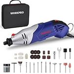 WORKPRO Rotary Tool Kit, 6 Variable Speed, Ideal for Crafting and DIY Projects – Cutting, Sanding, Grinding, Polishing, Drilling, Engraving