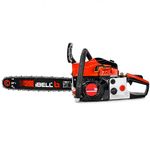 iBELL IBL 5820CS Gasoline Chainsaw 58CC 2-Stroke Engine | 20-Inch (508mm) Guide Bar Petrol Chainsaw | 2.5KW Power Output | Automatic Fuel Mixing System | Stopping Switch - 6 Months Warranty