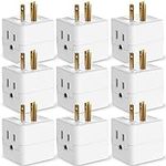 Fosmon 3 Outlet Wall Adapter Cube T