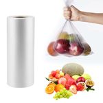 CLASSY 16" x 20" 350 Bags/roll Plastic Food Storage Bags, Plastic Produce bags for Vegetable Fruits, Bread(1 Roll)