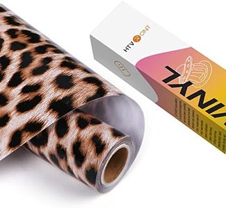 HTVRONT Permanent Vinyl for Cricut Machine - Adhesive Vinyl Roll for Cricut, Silhouette, Cameo Cutters, Signs, Scrapbooking, Craft, Die Cutters