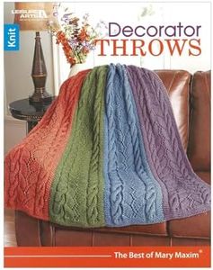 Decorator Throws | Knitting | Leisure Arts (7112) (Best of Mary Maxim)