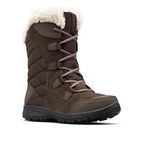 Columbia Women's ICE MAIDEN II Snow Boot, Cordovan, Siberia, 6 UK