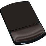 Fellowes Gel Wrist Rest and Mouse Pad, Graphite/Platinum (91741)