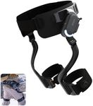 Dnsys X1 Carbon Exoskeleton, AI-Powered Leg Assistance, 1.2HP Motor, 20km Base Range, 3s Battery Swap, for Hiking, Climbing, Running, Size M (Waistline 33.5-43.3in)