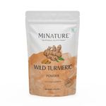 100% Natural Wild turmeric Powder by mi nature| 227g (8oz) | Kasturi Manjal | Curcuma Aromatica | Jangli Haldi | Kasthuri Manjal | 100% Natural – Nothing external added | Kasturi manjal for skin care