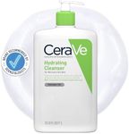 CeraVe Hydrating Cleanser with Hyaluronic Acid and 3 Essential Ceramides for Normal to Dry Skin 1L