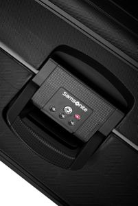 Samsonite S'Cure Spinner M Suitcase, 69cm, 79L – Black