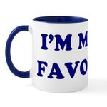 CafePress I'm MOM's Favorite Mug 11 oz (325 ml) Ceramic Coffee Mug