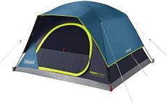 Coleman Camping Tent | Dark Room Skydome Tent, Blue