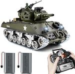 Supdex 1:18 RC Tank, Metal US M4A3 