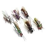 Fly Fishing Flies Realistic Dry Wet