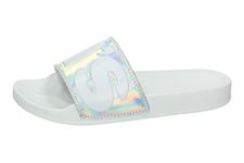 Levi's Women's June L S Flip Flops, Silver, 7.5 UK