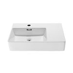Swiss Madison Well Made Forever SM-WS322 Wall Hung Sink, Glossy White