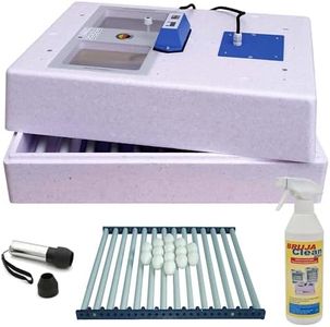 BRUJA Brutmaschine-Set Modell 3000 für Wachteln mit vollautomatischer Wendung (3333-D-W-SET)