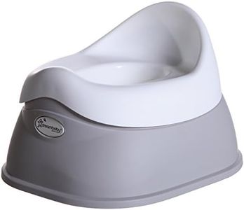 Dreambaby EZY-Potty - Toddler Potty Training Toilet Seat with Removable Bowl and Splash Guard, Grey