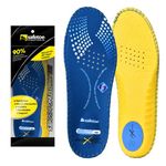 SAFEYEAR Comfort Sports Insoles for Men Women, with Arch Support - Breathable, Cushioned, and Shock Absorbing for Running, Hiking, and Outdoor Sports - Ideal for Work Boots and Sneakers - UK Size 5-12