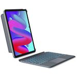 Inateck iPad Pro 11 inch Case with Keyboard, Keyboard Case Compatible with iPad Air 5/4 10.9 inch, iPad Pro 11 inch 4/3/2/1, Vertical, Detachable Keyboard with 7-Color Backlight and Touchpad, KB04111