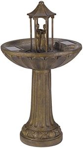 Smart Garden Solar Dancing Couple Garden Water Feature Fountain Bath 1170441