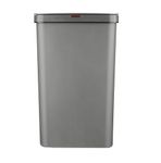 Tower Sensor Bin with Retainer Ring, Battery-Operated, 50L, Grey, T838005G