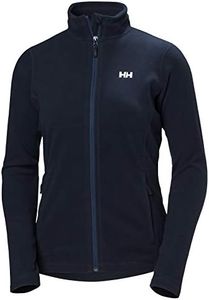 Helly Hansen Women's Daybreaker Full Zip Fleece Jacket, 599 Navy, Small, 599 Navy, Small