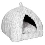 Petface Luxury Bamboo Plush Cat Igloo Bed