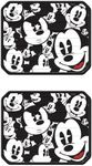 Mickey Mouse Classic Expressions Faces Rear Seat Utility PlastiClear Floor Mats - PAIR