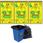 G-1 Garbage Bags | Disposable | Trash Waste | Dustbin Bags | XX Large | 30 X 50 inches | 10 Pieces | Jumbo Pack of 3 | For Home Office Park Mall Hospitals |