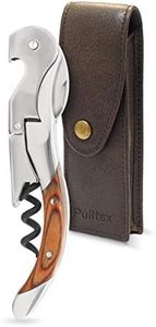 Pulltex Pulltaps Rosewood Toledo Hand Made Corkscrew with Leather Case Set