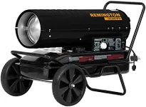 Remington 140,000 BTU Kerosene/Diesel Heater | For Warehouses, Construction, Garages, Barns and Workshops (REM-140T-KFA-B)