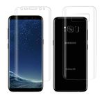 MASSTRADERS® TPU 360° Buff Screen Protector Flexible Anti Scratch Bubble Free Front + Back Screen Guard Compatible for Samsung Galaxy S8