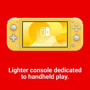 Nintendo Switch Lite Handheld Console – Yellow