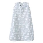 (blueelephants, small(4.5-8.2kg)) - Halo Sleepsack Wearable Blanket Micro Fleece - 3 Elephants Blue,"Size S"