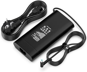 200W Cargador HP Portátil 19.5V 10.3A Adaptador para HP Pavilion Gaming 15 16 17, ZBook Fury Create Studio Power 15 17 G3 G4 G5 G6 G7 G8, HP Omen 15 17, TPN-LA21 TPN-DA10 ADP-200HB B【4.5mm*3.0mm】