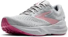 Brooks Women’s Adrenaline GTS 24 Supportive Running Shoe - Alloy/White/Zephyr - 8 Wide