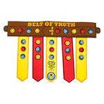 Fun Express Armor of God Belt Craft Kit - Makes 12 - VBS and Sunday School Crafts for Kids - VBS Vacation Bible School Supplies/Decor