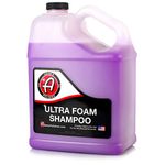 Adam's Ultra Foam Shampoo Gallon - Our Most Sudsy Car Shampoo Formula Ever - pH Neutral Formula Safe, Spot Free Cleaning - Ultra Slick Formula That Wont Scratch Leave Water Spots